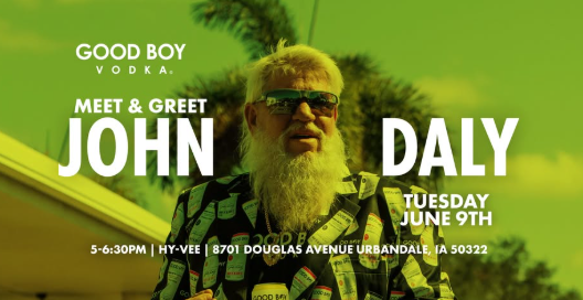 KathyMathiesen's tweet photo. @OffTheBenchKXnO Did you hear that John Daly will be at The Lucas "Dragon Slayer" Strain's HyVee next Tuesday? https://t.co/kx3baZSlZZ