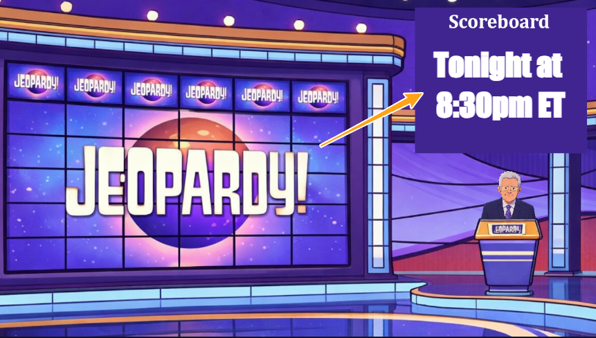ShadySlim57's tweet photo. 📢Jeopardy Tonight!!!📢
🤓Test your brain 🧠and compete for $$$ 
👉First round starts approx 8:30pm ET during the thrShadySlim Degen Homegame at 8pm ET!
🏎️Animal Races at 7pm for HG entries
📺https://t.co/Jwew2o17jK https://t.co/2AJ4LpSOaI