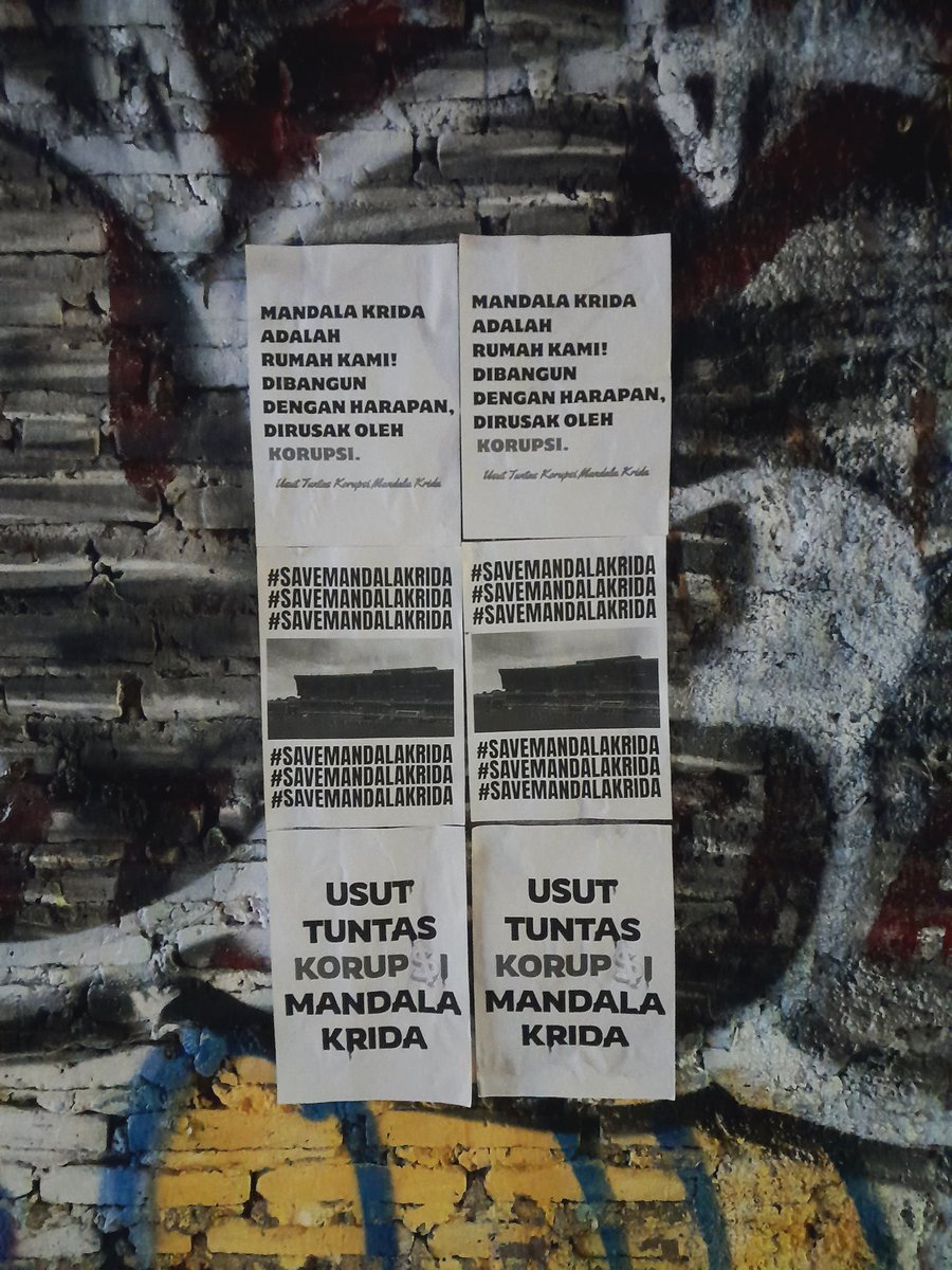 Brajamusti_UNY's tweet photo. #UsutTuntasKorupsiMandalaKrida https://t.co/ffIgFNxlII