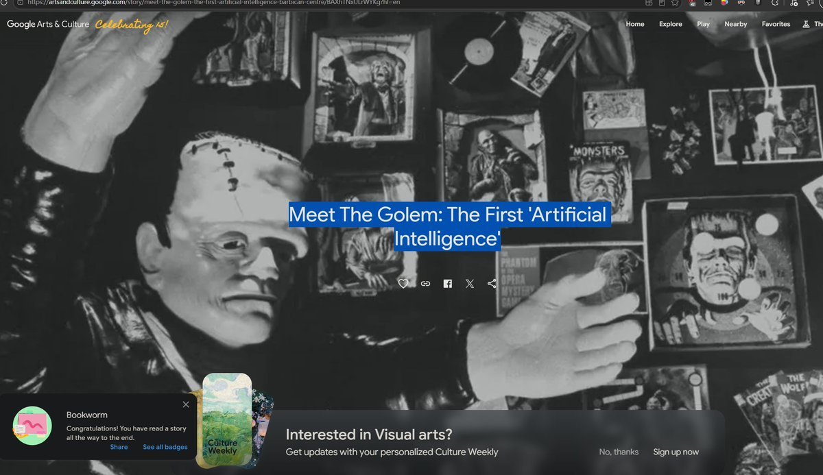 Golem tweet media