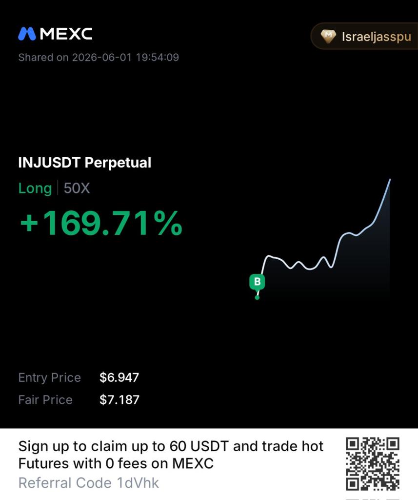 Icryptojasspu's tweet photo. Join MEXC and create your first Futures position with full loss coverage https://t.co/McWWqphBlE https://t.co/b1sAl0GCrw