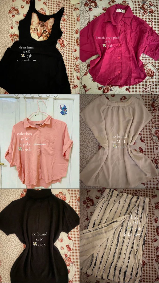 ibloompreloved's tweet photo. haiii aku ada preloved pemakaian pribadi, all in good condi yaaa, dan bisa cod oren yg minat bole dm aku yaaaa :)) 
#trending #preloved #zonauang https://t.co/ESmDEkPqg0