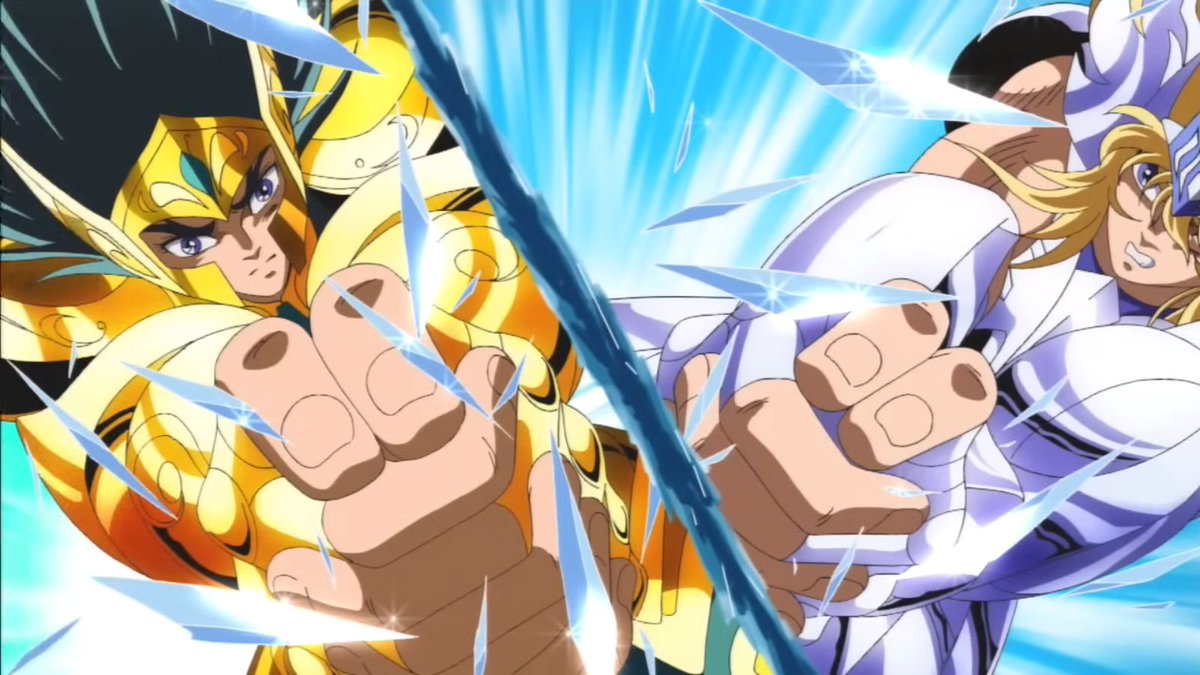 Zharpy_X's tweet photo. ¿Cúal pelea salvarías?

- Shiryu Vs Shura
- Hyoga Vs Camus
- Shun Vs Afrodita https://t.co/SqXD1GusCr