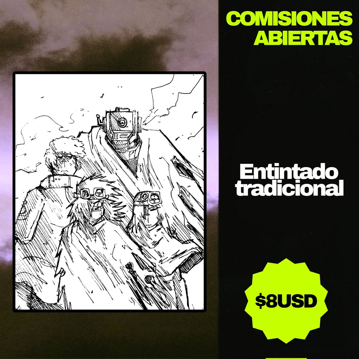 HongoCyber's tweet photo. Bonjour mes oomfs

Este verano solamente tendré estas ofertas abiertas, tanto digital como tradicional porque salgo del país

Órdenes en Ko-Fi, pago x paypal

Más abajo en el citado!!! https://t.co/8rXhL7NJO5