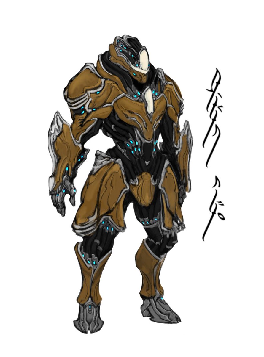 Lua_Luminary's tweet photo. Valiant Rhino Skin. Elite soldiers of the Old War were often bestowed "gifts" for their valor and prowess. 

#tennocreate #warframe #conceptart https://t.co/NyJgvmEC0G