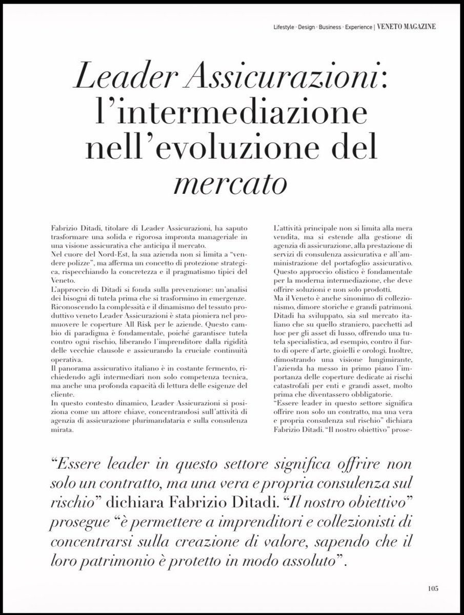 insurance_it's tweet photo. || 1 giugno 1984 fondavo Leader
Assicurazioni srl
Grazie ancora per la fiducia che ci avete donato in tutti questi anni!
Ad maiora
 #leaderassicurazioni #treviso
#Ditadi #ITASmutua https://t.co/sc9GJ1wiYF https://t.co/H4j3SG3FQy