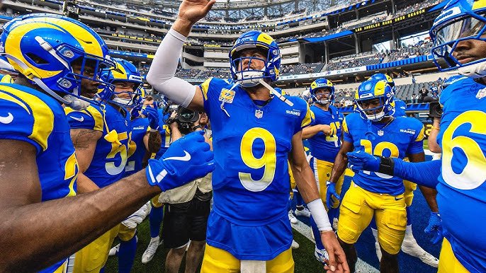 LADodgersMuse's tweet photo. The Rams traded for Myles Garrett, a absolute SUPERSTAR and arguably best in the league. 

Are the Rams, the Dodgers of the NFL? https://t.co/QVgBQBnrAW