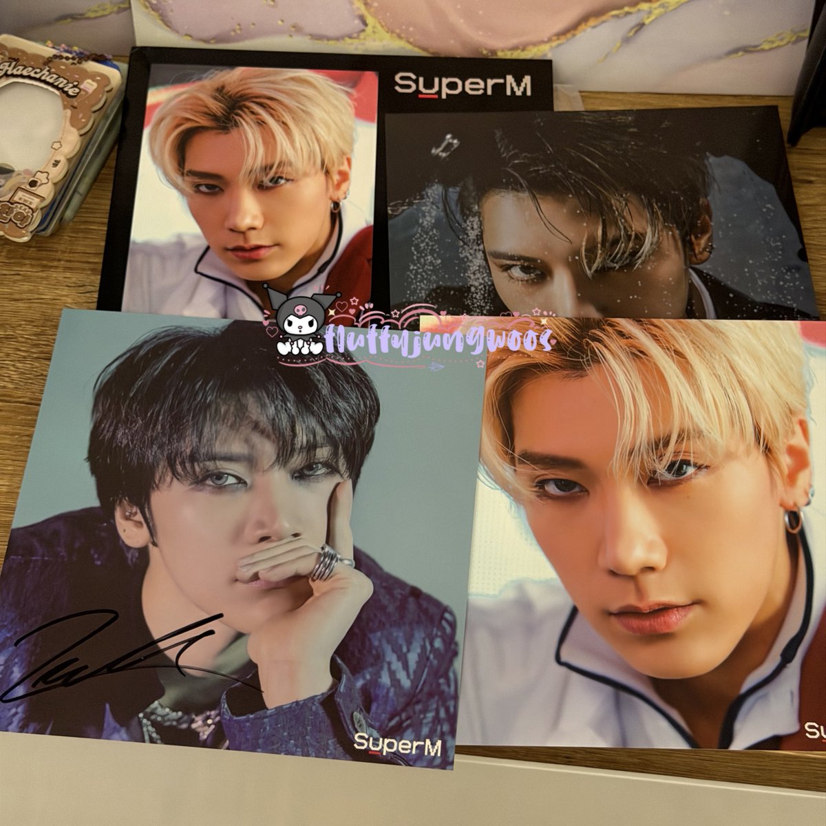 feelinhaechan's tweet photo. wts // want to sell

signed lp ten superm : 120k / each
pc holder ten nct x sanrio + photocard : 70k (free pc acrylic holder)
winter aespa pc savage album : 50k
(semua harga blm termasuk admin shopee)

ready
co shopee
bisa gosend / grab instant
dom tangerang ina https://t.co/TpUKrVHPjy