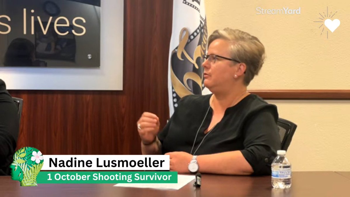 ResJustCenter's tweet photo. We're excited to hear Nadine Lusmoeller's presentation tomorrow night on the importance of trauma awareness, resilience, and healing during #1stTuesdaysWithHEART. Nadine will share personal experiences and insights as a mass violence survivor and counseling graduate student. https://t.co/doIO99q3PO