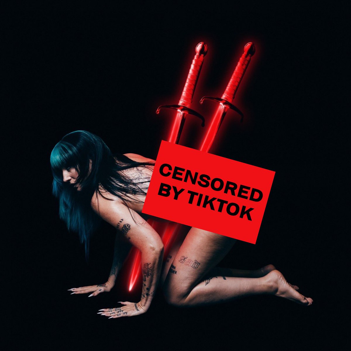 NatalieAL's tweet photo. @its_R_O_R_Y what a bummer 😂 but at least anything goes on twitter. here’s some internet safe versions of the cover 😭 https://t.co/P5Pokl8vfQ