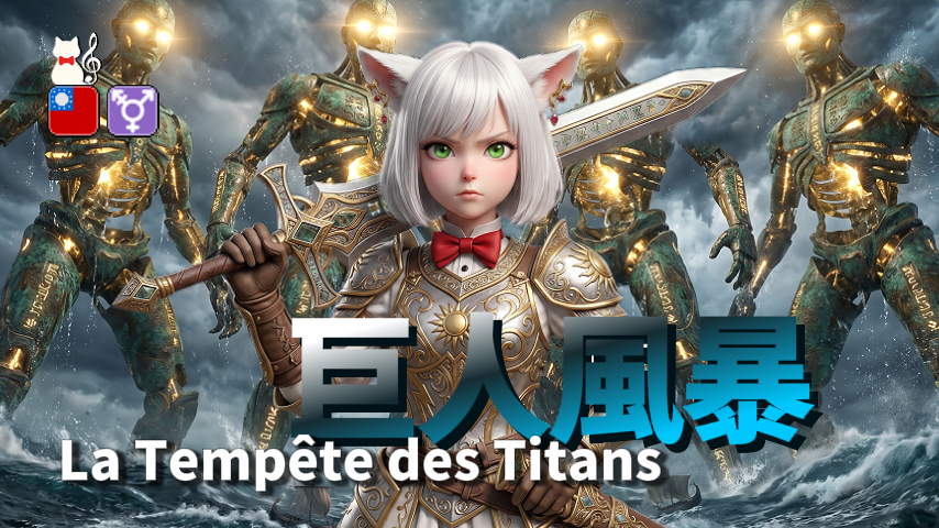 St_Rawrence's tweet photo. CM_334 - 巨人風暴 | La Tempête des Titans | Tempest of the Titans | [中文] #ChineseSong

👇【拯救廉價的亞洲勞工 / Save the Cheap Asian Labor】👇
🔗 Website / Ko-fi: https://t.co/0Slw0VrX2N

更多作品請到個人網站或是Odysee觀看，如有委託需求則請到Discord私訊。 https://t.co/p9rLCxj84K