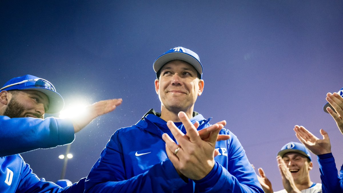 DukeBASE's tweet photo. Year 1 in the books for Coach Moose 🫎💙 https://t.co/Gj0s2W495y