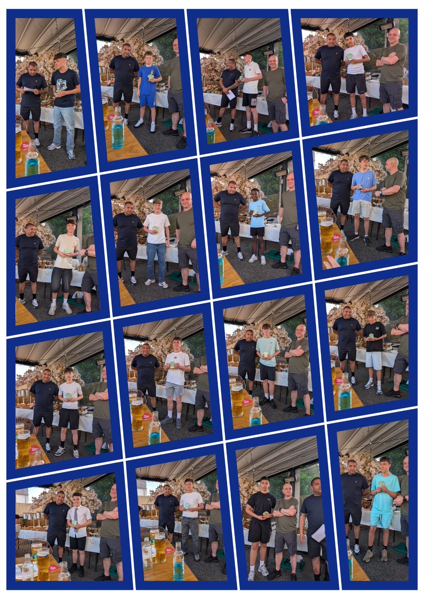BoroughJfc's tweet photo. 🏆 Presentation night for our under 14 Blues⚽️💙 They had 2 special awards for 100 club appearance’s for James and Alfie 🏆 Parents player and coaches player went to Pawel 🏆 Players player went to Franki 🏆 Massive well done to everyone 🎉 we are glad you all had a great time! https://t.co/VVhmqLZQGm