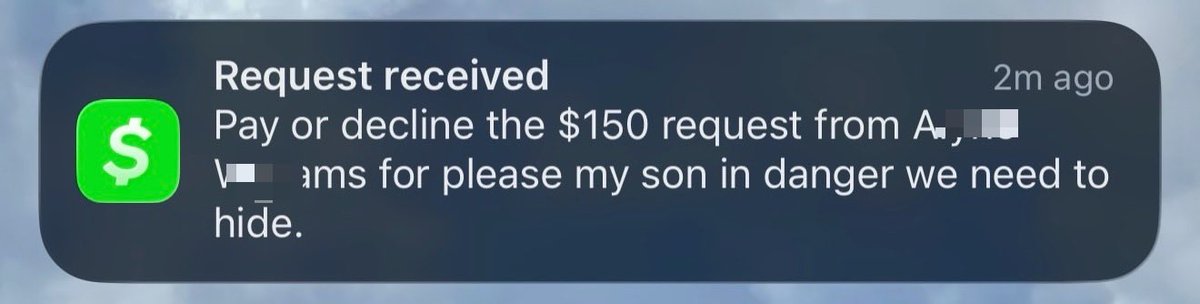 Weak4Alexa's tweet photo. Your son sends me money and calls me mommy. He’s fine https://t.co/IXJGILZP2k