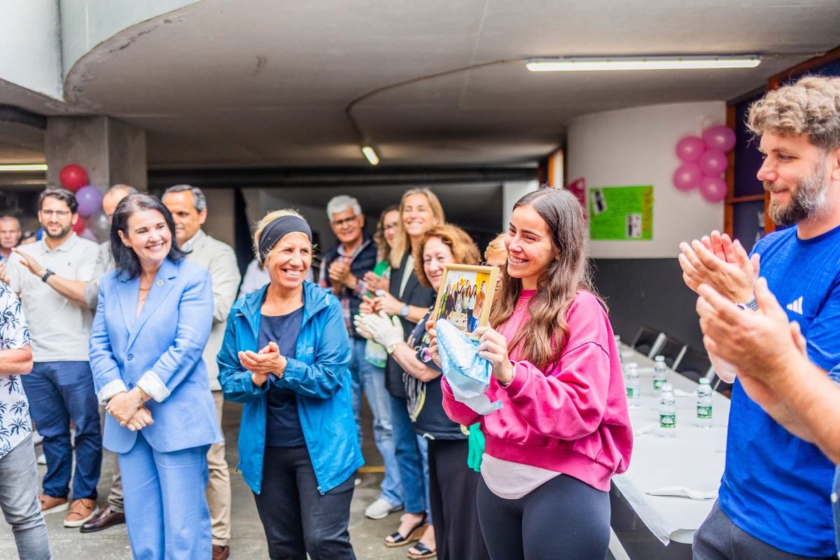 munfunchal's tweet photo. Encerramento do Mês do Coração no Ginásio Municipal de Santo António: Helena Leal destaca o papel dos ginásios municipais na promoção do envelhecimento ativo https://t.co/GoOcStjmg2