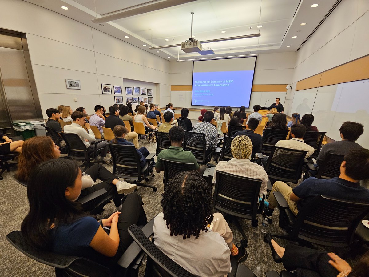 MSKEducation's tweet photo. Please join us in welcoming our 2026 summer interns across CBSP (#CompBio), ChBSP (#ChemBio), EISP (#Engineering #Imaging), MBSP (#MechanisticBiology), IRSP (#Immunology), & #MSKEngage programs. We are excited to welcome this year’s cohort!
@yfortiss @JulieNadel @GSKGradSchool https://t.co/wfZLBWOAmt