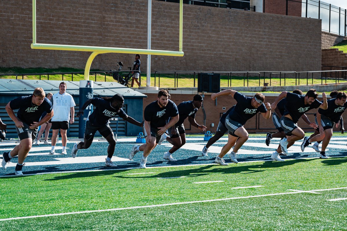 RiceFootball's tweet photo. Summer Phase: 𝘼𝘾𝙏𝙄𝙑𝘼𝙏𝙀𝘿 🔁

#WE https://t.co/acrTtQdcwf