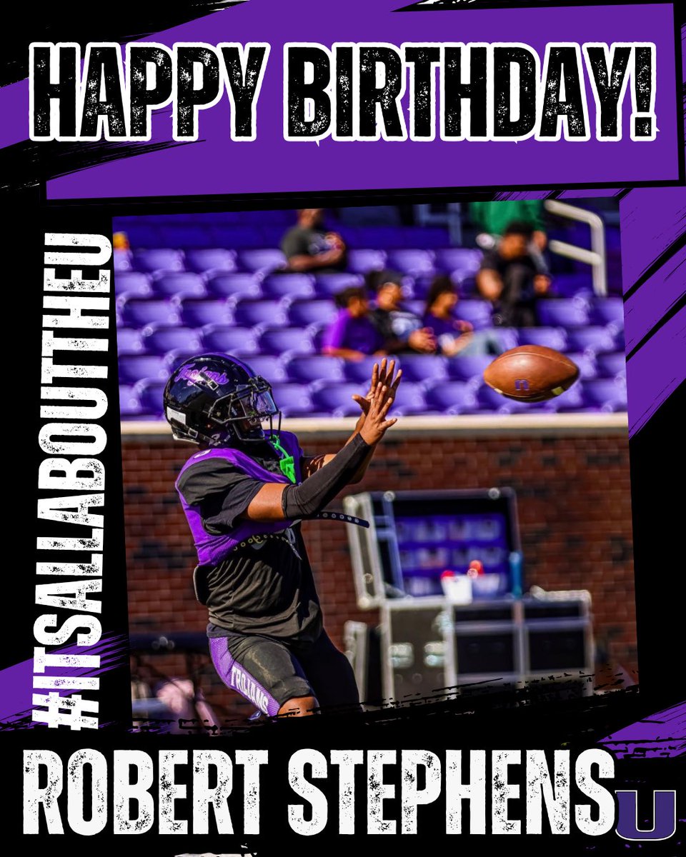 WacoUFootball's tweet photo. Happy belated birthday to Robert Stephens‼️ https://t.co/bd5DUhlmZU