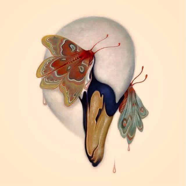pmamtraveller's tweet photo. "The Nectar of Tears" by James Jean https://t.co/CDq5gmMh7Q