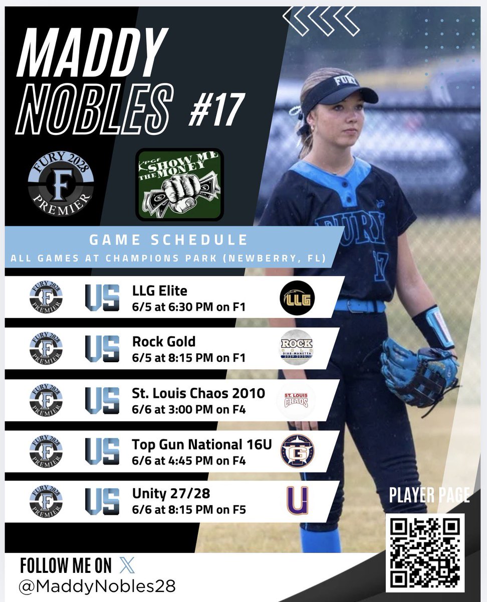 MaddyNobles28's tweet photo. Can’t wait to play with my girls this weekend in Newberry, Fl! @FuryPremier2028 https://t.co/o1a3diek0f