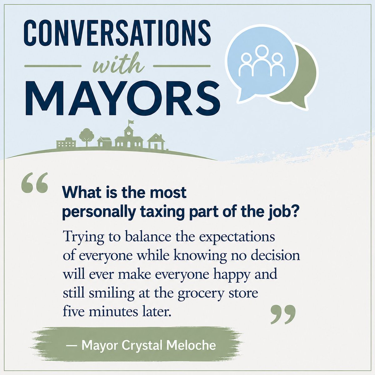 cathmiller01's tweet photo. Thinking about running in this fall's Municipal Election? Speak to people currently in the role to learn more about how you can make a difference.

Step up, lean in, run! https://t.co/Jx8gMPInn5