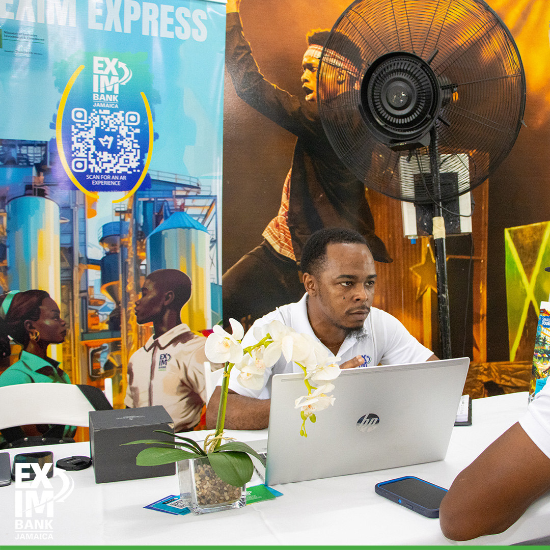EXIMBankJa's tweet photo. The Exim Bank Jamaica team was pleased to participate in the Ocho Rios leg of the TPDCo Licensing Expo, connecting with tourism stakeholders and entrepreneurs while sharing information on financing solutions designed to support business growth and development.

Thank you to everyone who stopped by our booth to learn more about how we can help turn business goals into reality. We look forward to continuing to support Jamaica’s tourism sector and entrepreneurial community.

#EximBankJamaica #TPDCoLicensingExpo #OchoRios #TourismDevelopment #BusinessGrowth #FinancingSuccess