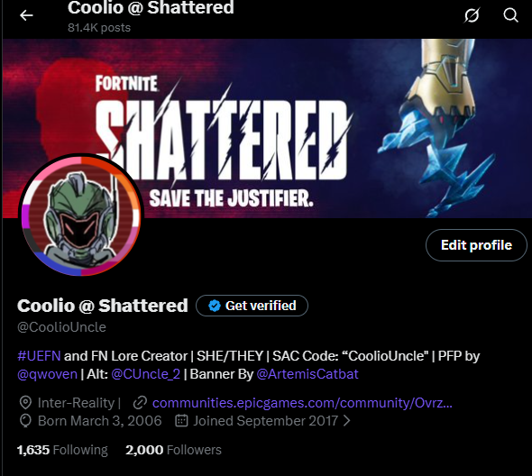 Coolio @ Shattered tweet media