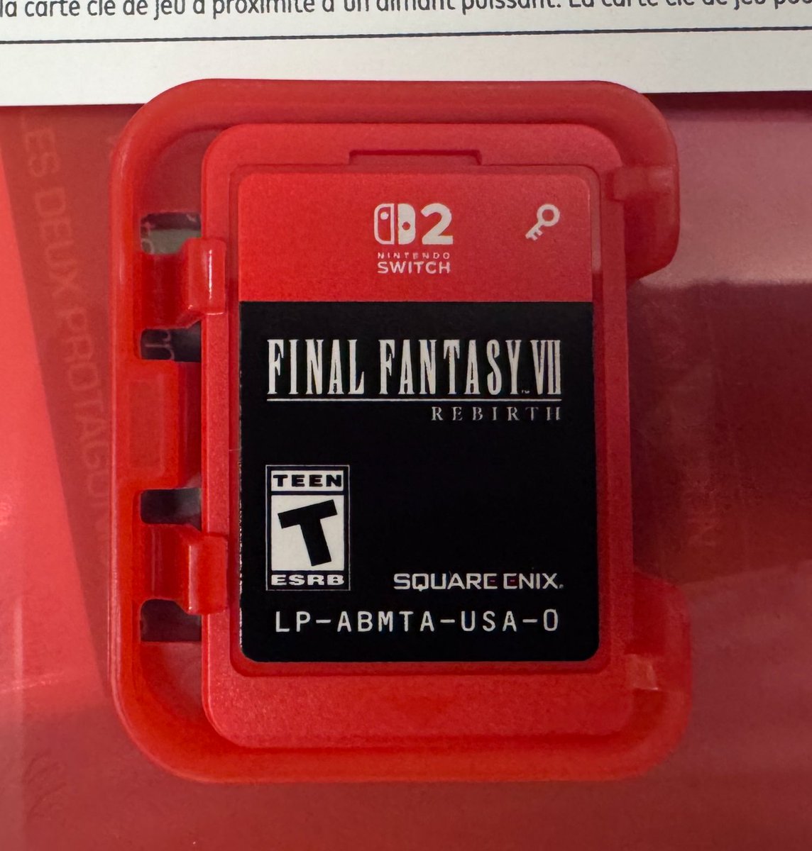 Nintendeal's tweet photo. FINAL FANTASY VII REBIRTH is 102.5 GB on Switch 2 https://t.co/eYMY9FztbQ

If you need a microSD Express card, this 512 GB card from Walmart is the cheapest at $84.77 https://t.co/cuTYLBZCCT #ad

My guide about which microSD Express cards are best: https://t.co/FUMGmQbOJ9 https://t.co/9hKvSa7qhi