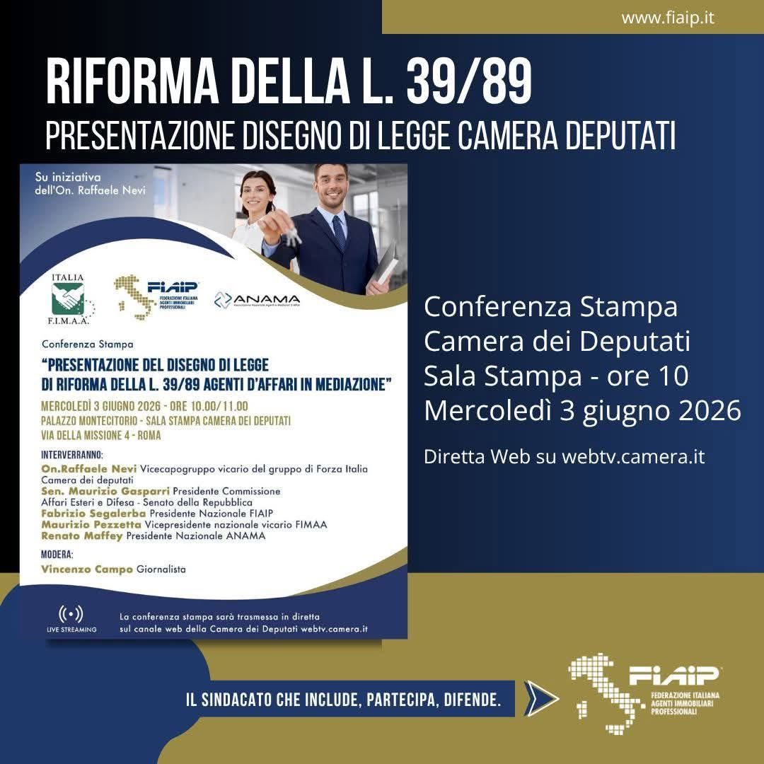 FSegalerba's tweet photo. Le proposte della Consulta  #fiaip #fimaa #anama  per la riforma della L. 38/89 nell’articolo di @MariaChiaraVoci. Formazione continua, incarico scritto, percorso universitario, c/c dedicato, riconoscimento del Property Manager. Più competenze e trasparenza per i cittadini https://t.co/C98qgllRY3