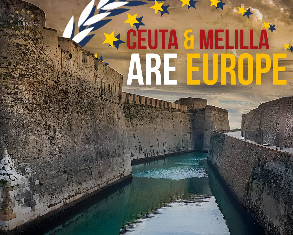 AveEuropae's tweet photo. A threat directed against the territorial integrity and borders of a European Union member state, which receives insufficient attention, or even no attention at all, is the one that periodically emerges from Morocco against Spain.

In 2002, Morocco occupied Perejil Island, that is, it seized Spanish and, thus, European territory, which led Spain to recapture it through a military operation. In 2021, Morocco sent tens of thousands of migrants against Ceuta as retaliation for the medical assistance provided to a Saharawi activist. 

It is important to point out that Morocco claims absolute sovereignty over Western Sahara, a stance controversially backed by USA since 2020, by Pedro Sánchez since 2022, and by Israel since 2023. 

The migratory pressure was repeated in Melilla in 2022, but less important actions for pressure the border are usual. As if that were not enough, in the same year as the Ceuta crisis, the mobile phone of the Spanish Prime Minister was infected with Pegasus spyware, an act that, after thorough investigations, was strongly linked to the Moroccan government.

From time to time, the Spanish cities of Ceuta and Melilla (which are surrounded by Morocco) are also targets of revanchist rhetoric, where they are presented as “occupied Moroccan cities” and it is claimed that their decolonisation is an absolute necessity.

To these hostile, anti-Spanish, and anti-European actions must also be added Morocco’s indirect ability to promote its positions through its ever-growing Moroccan diaspora, creating simultaneous internal and external pressure on Spain and Europe.

As Ave Europa, we are committed to confronting all of Europe’s adversaries and, therefore, to the complete suppression of all aggressive actions by Morocco against Spain. Ceuta and Melilla were, are, and will remain Spanish, and therefore European, and we will defend them as we would defend any other territory, both in terms of managing weaponised migration flows and at the defensive-military level. 

Spain is being threatened and repeatedly harassed by the Moroccans without any condemnation and pushback from the EU. This will cease immediately and completely with Ave Europa, and Spain’s territorial rights and safety will be confirmed in the most direct and convincing way.

A territory being European is not solely about its geographic location, but mainly about the people living there. Europeanness isn't limited to our continent.