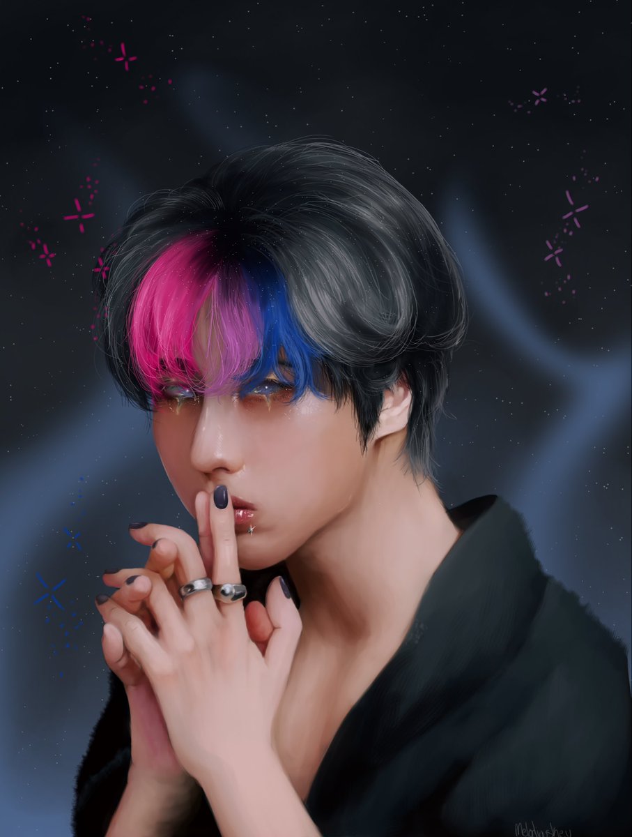 melodiouskey's tweet photo. Happy #pridemonth 

#hanjisung #straykids #fanart #straykidsfanart #art #pride https://t.co/kRXZfGDSPx