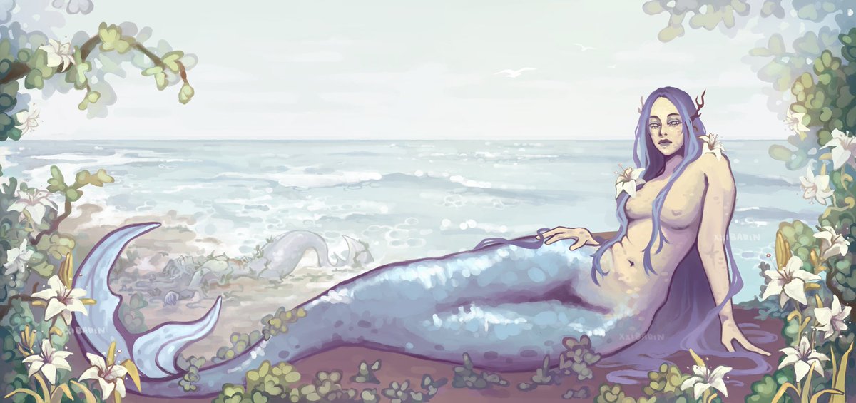 xxibarin's tweet photo. The fish rots from the head 🐠
#mermay #украрт https://t.co/cKqyqMmC2r