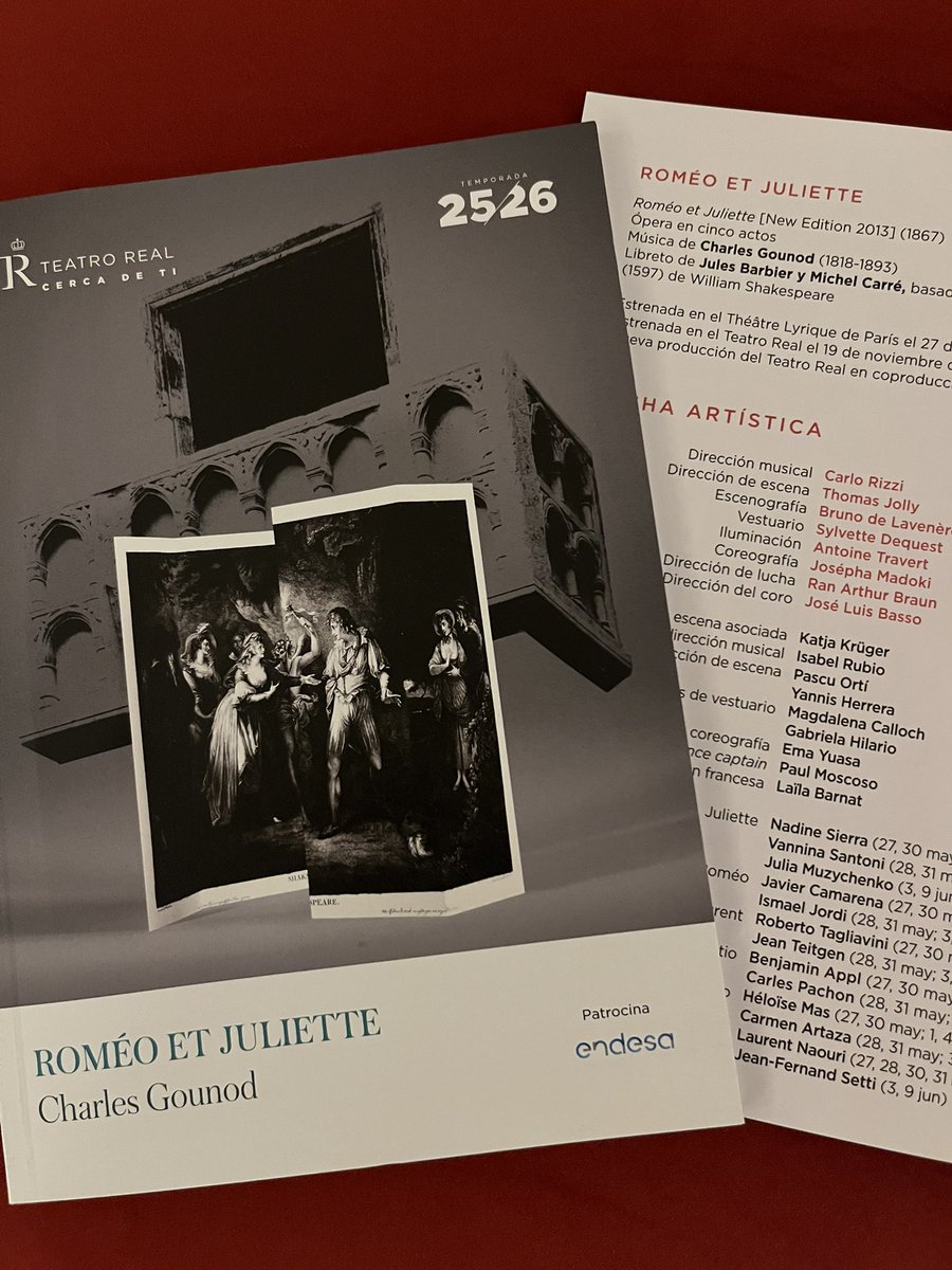 ThierryVerger's tweet photo. C’est au tour de Madrid @Teatro_Real de s’emparer du Roméo et Juliette proposé par @Thomajolly . Nadine Sierra est Juliette, Javier Camarena est Roméo. CR à suivre sur @Forumopera @nadinecsierra @tenorjcamarena https://t.co/CSyVfhuAnP