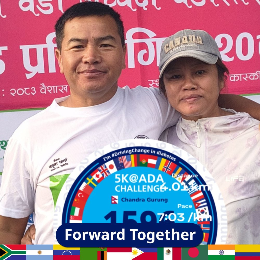 5K_ADA's tweet photo. Everything is better when you move forward together with friends and family! 👫
Thank you for making Day 2 of the 2026 #5KADA such an incredible success. 🌎

📸 Share your  photos with your teammates members🔗 in bio

#5KADA #ADA2026 #DrivingChange #DiabetesAwareness https://t.co/rVMcpLd69q