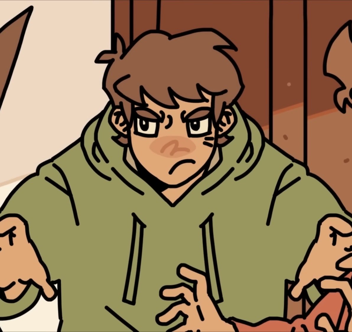 Anguwu2's tweet photo. @cupTWOst I know it’s about those 2 mfs being gay pineapples but the way edd looks in your style is so cutie 🥺🥺🥺 https://t.co/BXpXEbdM1Z