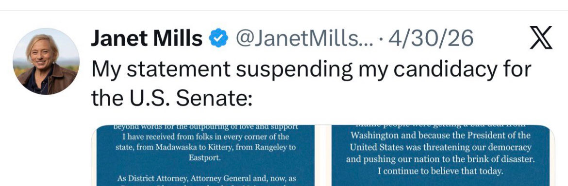 realinkybot's tweet photo. Reminder:
“suspending” ≠ “permanently ending”
#Maine #TimeToWin https://t.co/wFOzVvjTHQ