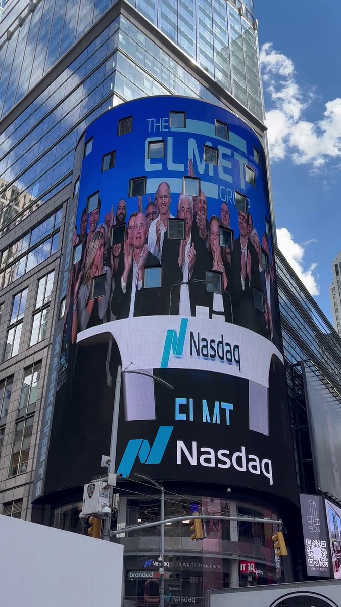 TheElmetGroup's tweet photo. On Friday, we had the honor of ringing the @Nasdaq Closing Bell in recognition of our recent IPO.

The celebration belonged to every person who has been part of building this company, from day one to now.

@NasdaqExchange

#NasdaqListed • #ELMT • #IPO • #ClosingBell

$ELMT https://t.co/FbVGgIQRXZ