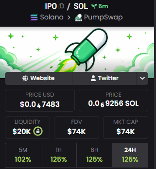 patrickdontfun's tweet photo. Most people see pumps after they happen.  We track the wallets that start them.

$IPO was shared early inside

Telegram through our cabal wallet analysis (Link in bio)

3fX6omf8iXTx98ZShhu8JrTUoLoo7du8uQb2W7qWpump https://t.co/bHPpc5c6V6