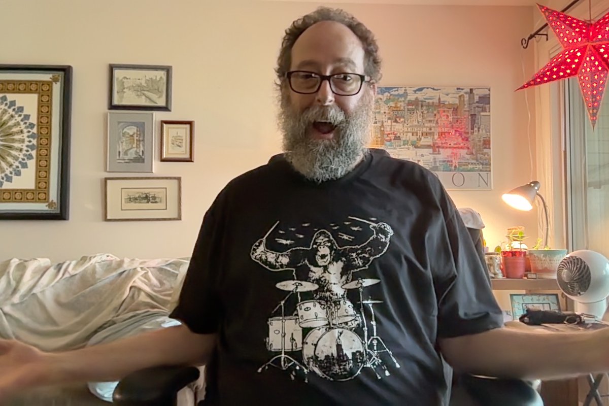 MaximumRD's tweet photo. Watching episode 1 of Spider Man Noir, it's really good and fun! 30's version of Spidey and the baddies with humorous dialogue. They are having fun with it and it feels closer to a comic then anything Marvel has done in ages.   

Also, I got a couple new T's today! https://t.co/OVpBh0TsXl