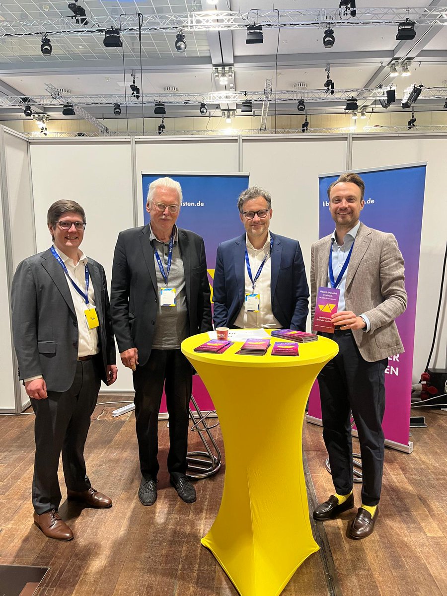 VLJBund's tweet photo. Liberale Juristen auf dem Bundesparteitag der @fdp https://t.co/7iDzOdbbej