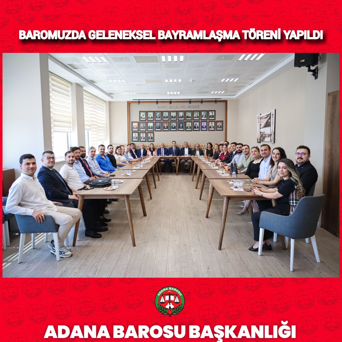 AdanaBarosu's tweet photo. BAROMUZDA GELENEKSEL BAYRAMLAŞMA TÖRENİ YAPILDI 
https://t.co/4pZ52vLLa8 https://t.co/ctAxeZua2h