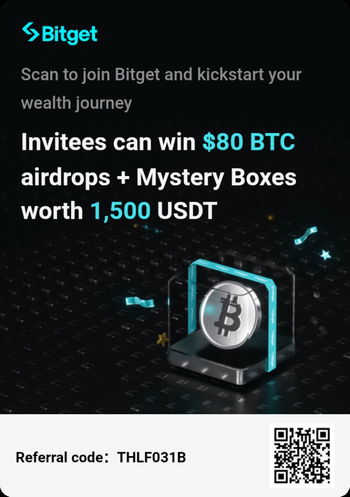 phwebcodesnipx's tweet photo. Let’s complete referral tasks so each of us can earn $80 worth of BTC airdrops and Mystery Boxes valued at up to 1500 USDT!
https://t.co/23ibSfpTJJ https://t.co/FWCw4gcw8w