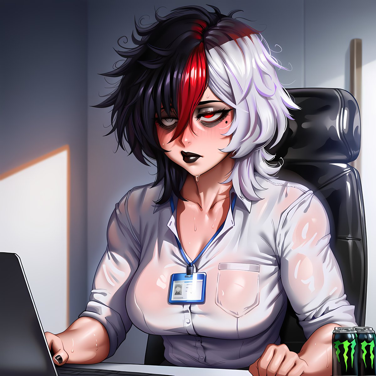 Renz3n_'s tweet photo. Hewoo Everyone~

Just wanted to make a kind of update about me...

TLDR: I became a temporary department leader in my workplace, and as a result, I'm physically and mentally weak, thus less content 🗿

Apologies for the lack of (quality? lmao) content for the past week or so, my work-life is a huge mess. Long story short, my boss was in a scuba-diving accident (he's fine, just being kept in the hospital for supervising or what), and since I am the second in line in our department and we are currently in our most busy part of the year, EVERY task and management is inherited by yours truly, who is just a Junior employee (good advice, never accept these offers if they don't offer some bonus, i did it because i want to be nice to everyone, but i regret it kinda) 🗿

So I am basically managing an entire department. 

My sleep schedule is f*cked (back to the 4-5 hour sleeps, yay), my mood is down somewhere around the Mariana Trench and Bikini Bottom, and since I am a very emotional and overthinking being, I have rare instances of mini anxiety attacks due to being overwhelmed (it's okay though, my cat is with me when it happens at home and a Pochita plushie in my office drawer, and it's just small ones, no need for concern, basically I'm just shaking for a bit 😅). 

So if I seem to be non-communicative or rude to anyone, either here or on Discord, I am really really really really really sorry to you (being shy and introverted AF doesn't help with communicating either, but trying to talk to more people, it's just harder than I thought xD). 

Every one of you means the world to me, and I enjoy doing content for you and will continue to do so🥹

Will try to post at least once daily, and hopefully this will get resolved ASAP..

(Sorry for the wall of text, I just thought you guys deserve to know what's up 😇)