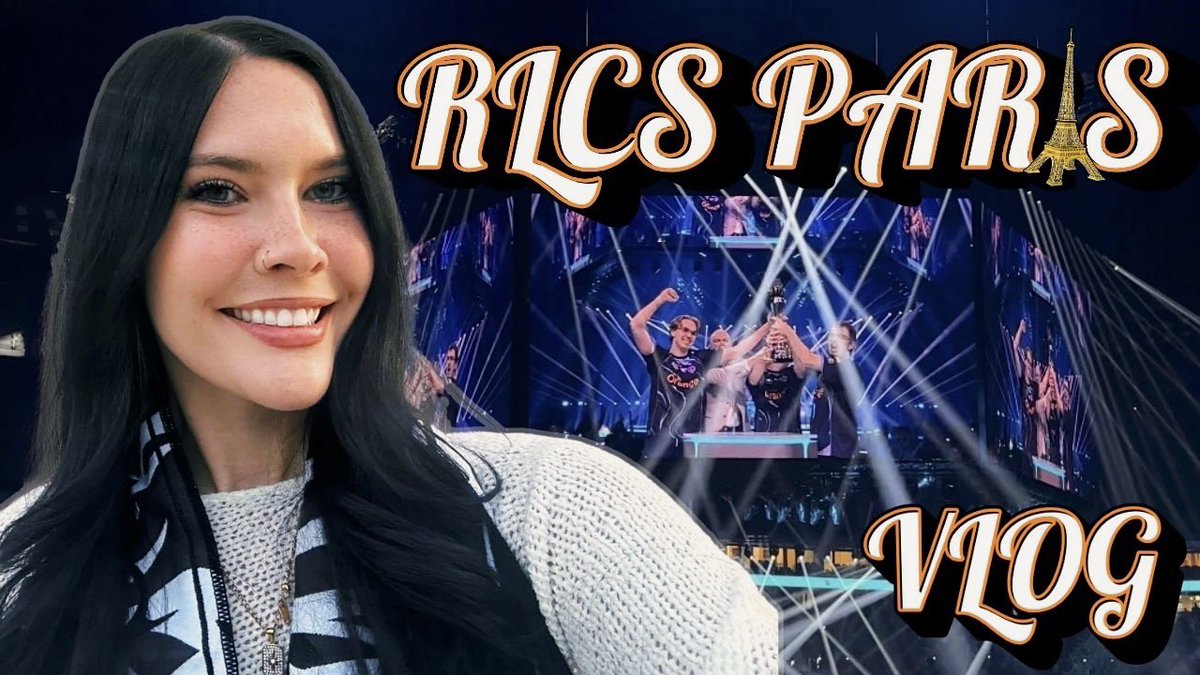 baileyryanne's tweet photo. RLCS PARIS VLOG OUT NOW WOO
✨
(link below) https://t.co/a8zZPRC2T4