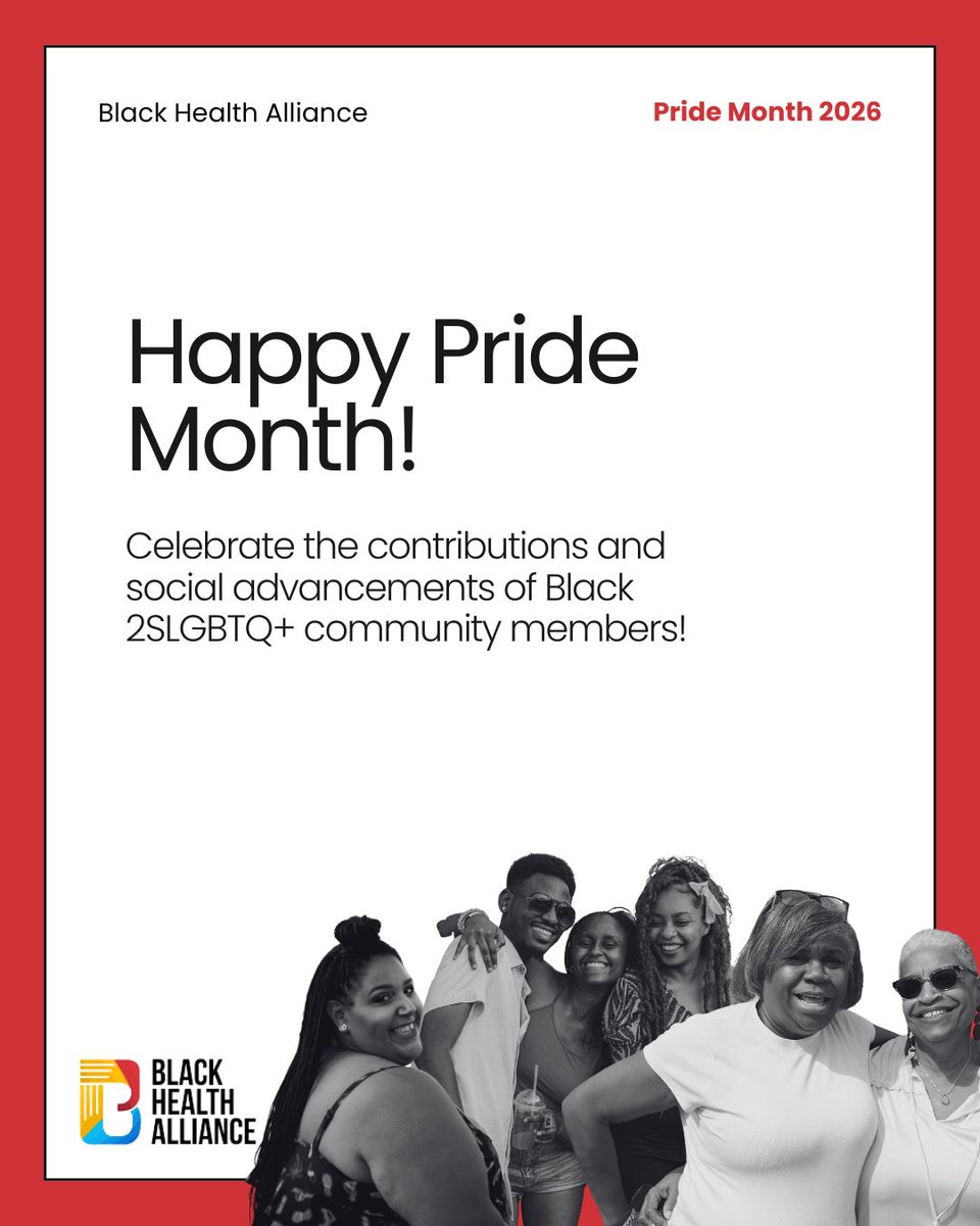 BlackHealthCAN's tweet photo. Happy Pride Month! We celebrate the contributions of Black 2SLGBTQ+ folks who have fought for our collective rights and social advancements.
Check out our infographic on Black 2SLGBTQ+ youth mental health and wellness.

🔗: https://t.co/qLypJS1x5z

#pride #blackhealth https://t.co/IvLs7RNryT