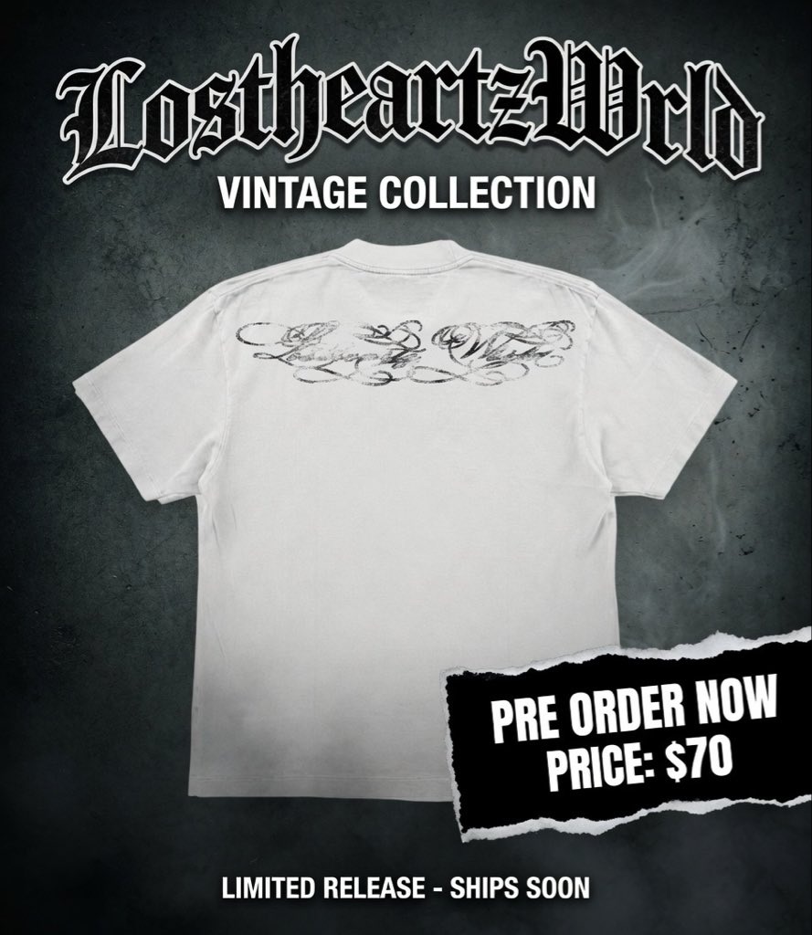 lostheartz5Eva's tweet photo. “The Wild Die Last” Vintage Tees Releasing this Month! Vintage Look , Distressed! Dm to Pre-Order Now! https://t.co/mmcvD79wAS