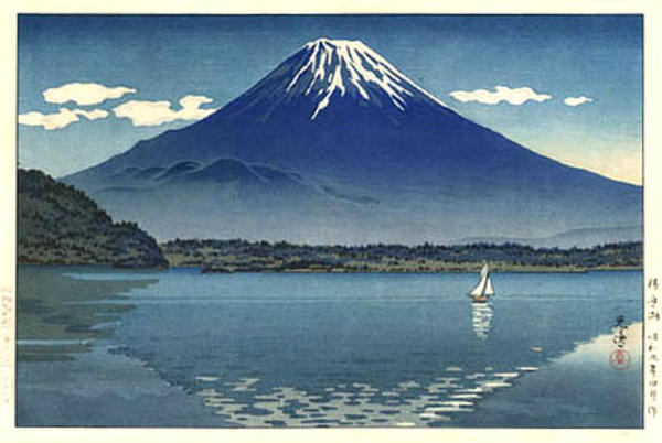 JapanTraCul's tweet photo. Shoji Lake, by Tsuchiya Koitsu, 1934 https://t.co/PhGtSaDNxw