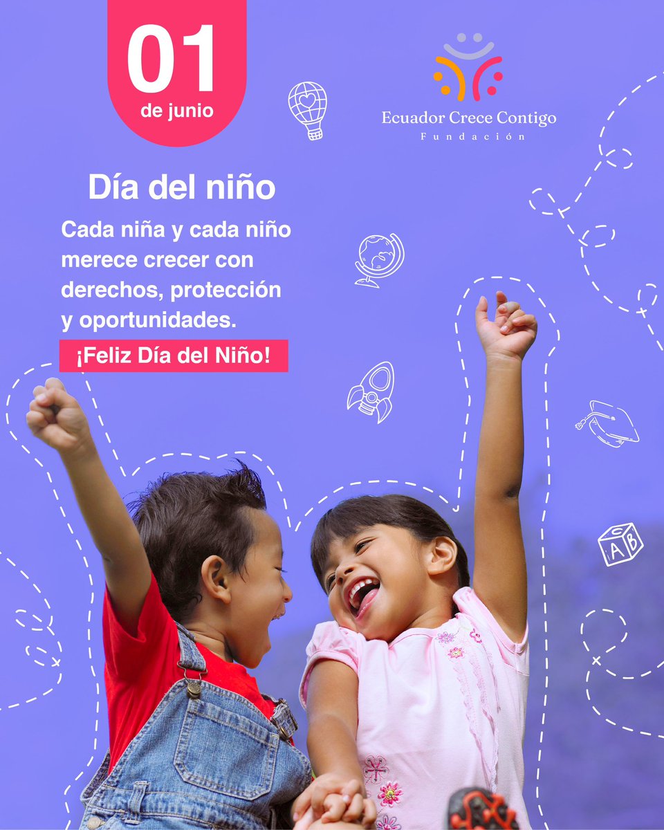 CreceContigoEc's tweet photo. En este Día del Niño recordamos que  controles de salud oportunos, lactancia materna, vacunación completa, agua segura, consejeria nutricional y crianza con afecto en  los primeros 1.000 días son fundamentales para el desarrollo de la niñez.

#DíaDelNiño #PrimeraInfancia https://t.co/Mg9hjdcowm