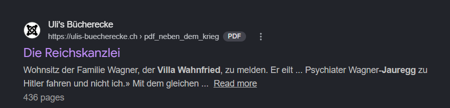 Bobby_Network's tweet photo. @fedelmayer i just had a kind of vision... and i think you provided the missing puzzle piece here: villa wahnfried. it's a realdeal bingo: jauregg/wahnfried/hitler. 1920... 1918 &amp; 1919 hitler had war histeria(s), and the go-to-name was jauregg.
https://t.co/av1Y04FIU4
https://t.co/dmeMsJIVD1 https://t.co/DeaqDNzIgE
