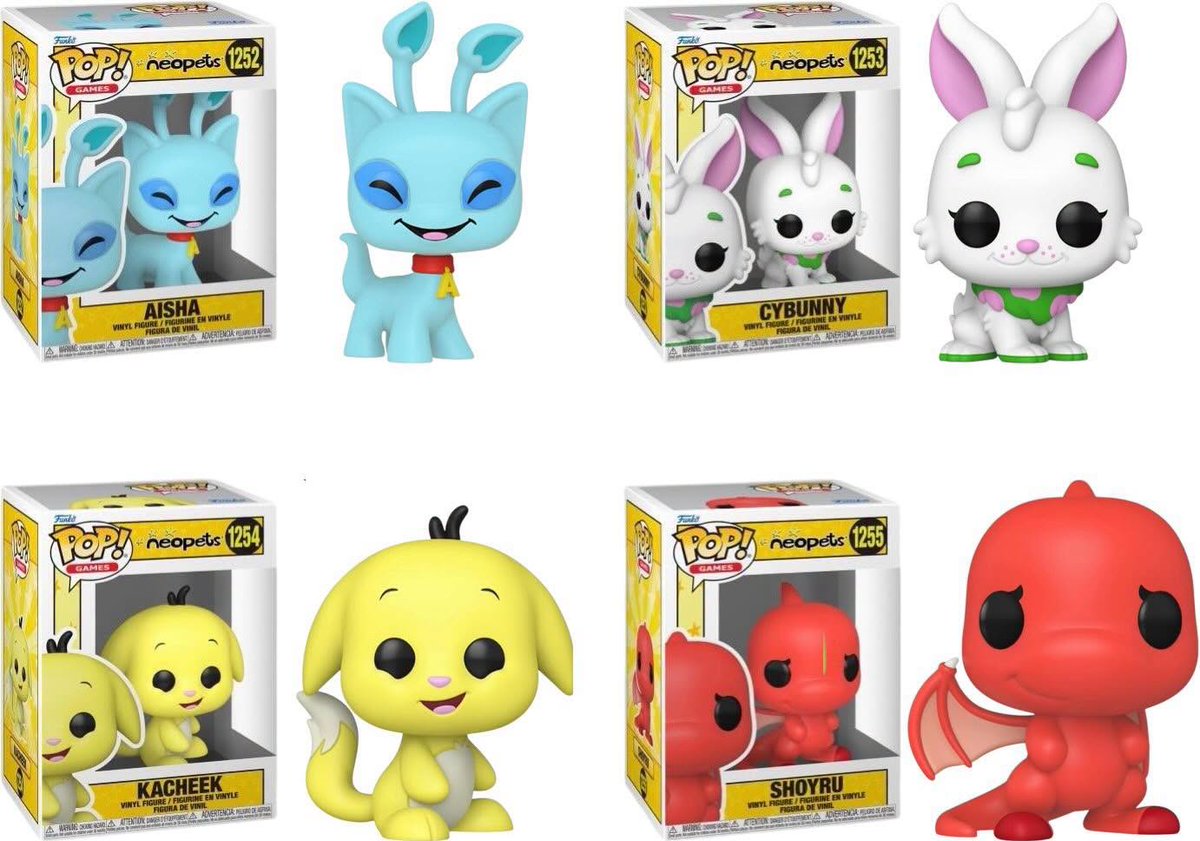 deana_isabel's tweet photo. AHHH it happening!! #Neopets coming to Funko LESS GOO!! Our licensing team is CRUSHING IT!! https://t.co/gFDyPFjd9I